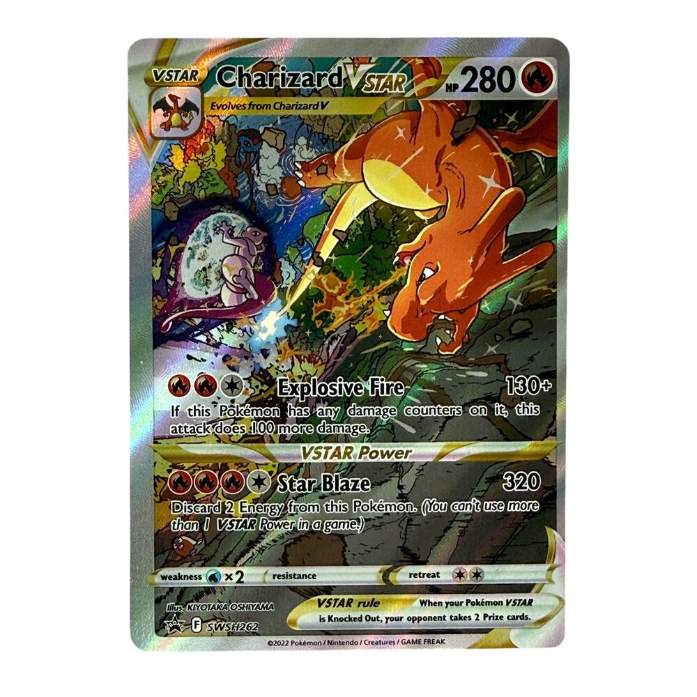 Pokémon TCG Charizard VSTAR SWSH262 Sword & Shield 2022 Promo Holo NM-MT